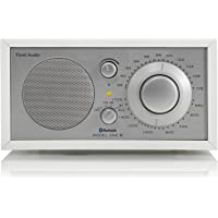 Tivoli Audio Model One BT - Radio (Portátil- Analógico- AM- FM- 76 mm- 76.2 mm (3 &quot-)- 3-5 mm) Blanco-Plata (importado)